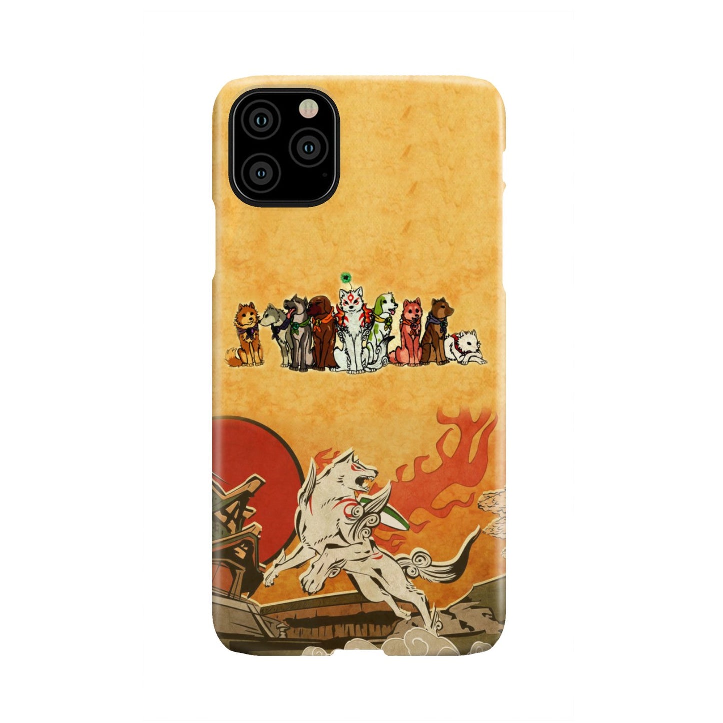 Okami and the Satomi Canine Warriors Phone Case iPhone 11 Pro Max  
