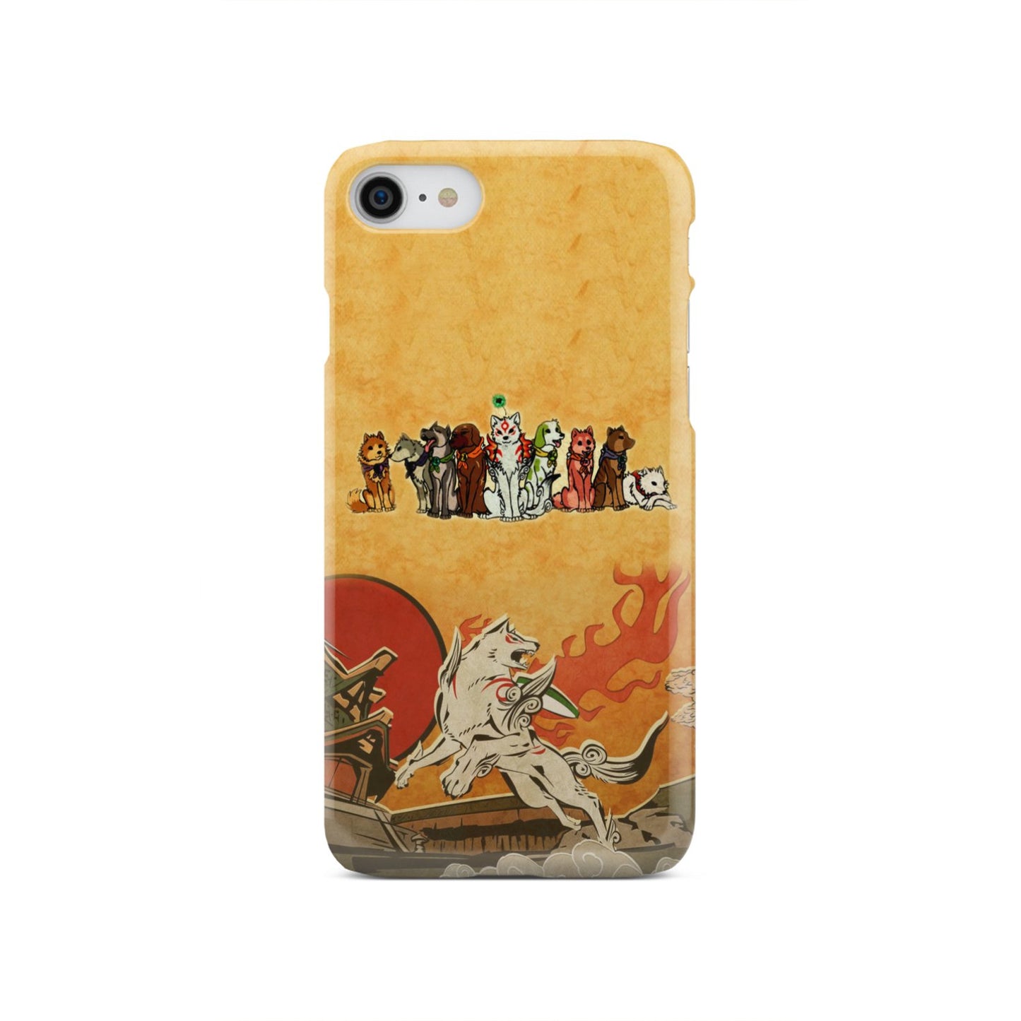 Okami and the Satomi Canine Warriors Phone Case iPhone SE 2020  