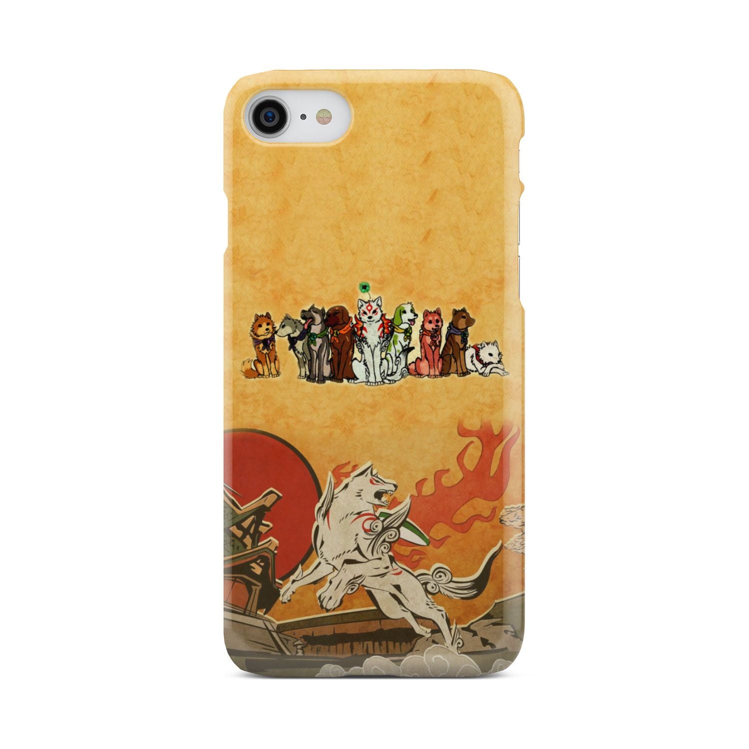Okami and the Satomi Canine Warriors Phone Case iPhone 7  