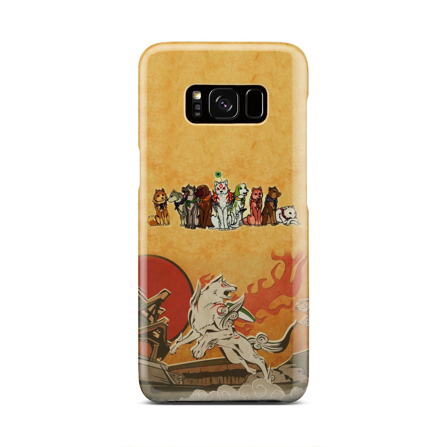 Okami and the Satomi Canine Warriors Phone Case Samsung Galaxy S8  