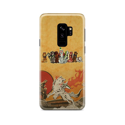 Okami and the Satomi Canine Warriors Phone Case Samsung Galaxy S9 Plus  