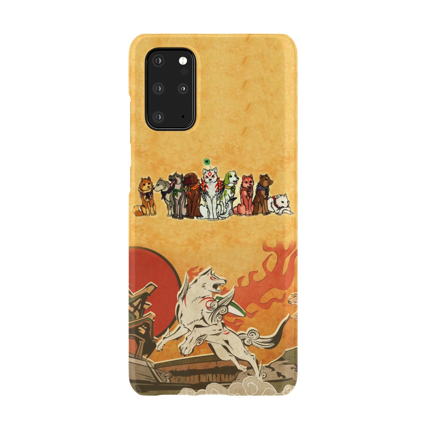 Okami and the Satomi Canine Warriors Phone Case Samsung Galaxy S20 Plus  
