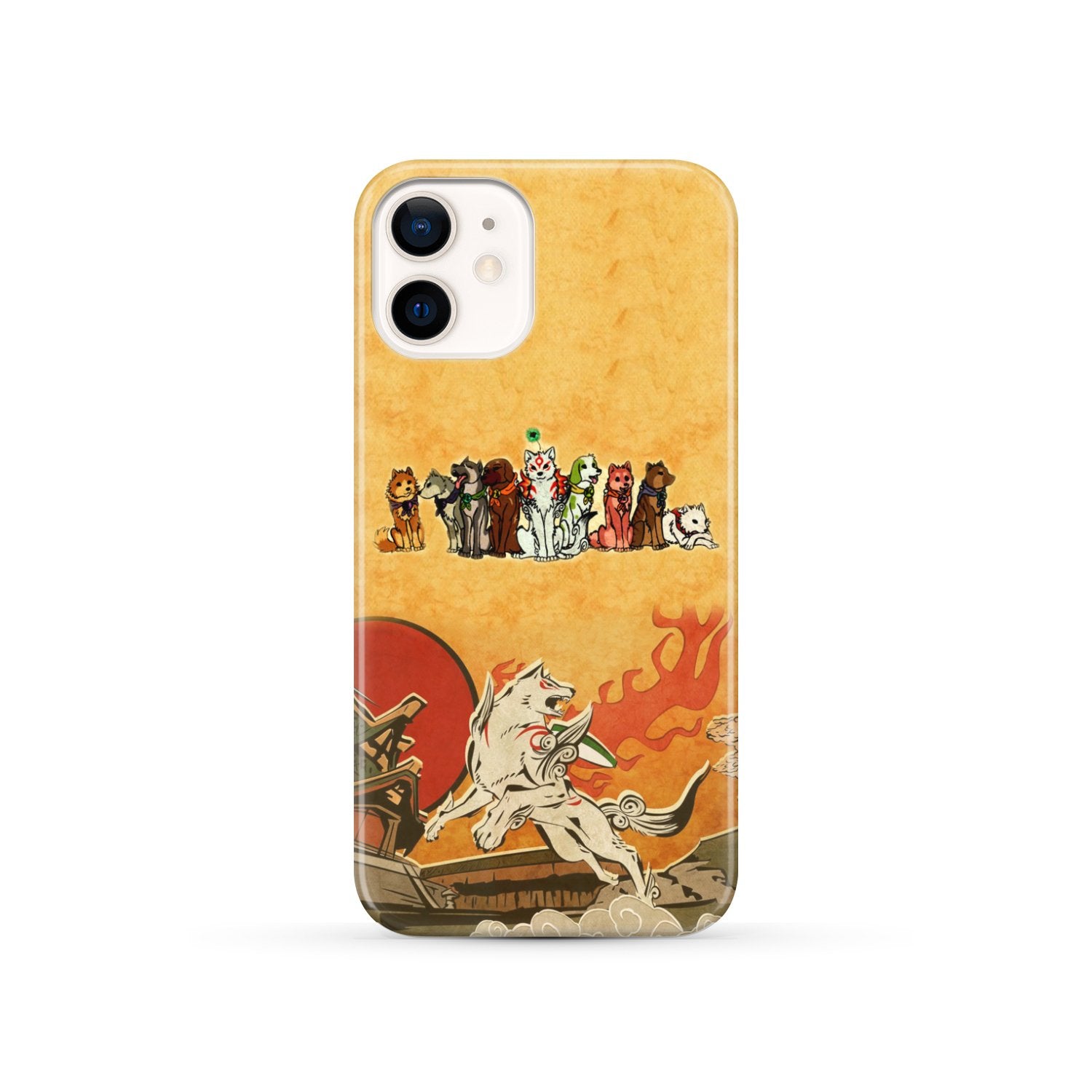 Okami and the Satomi Canine Warriors Phone Case iPhone 12  