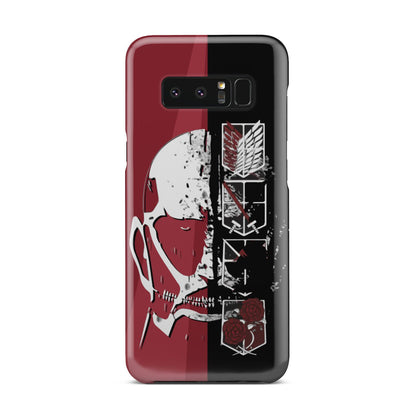 Attack On Titan Phone Case Samsung Galaxy Note 8  