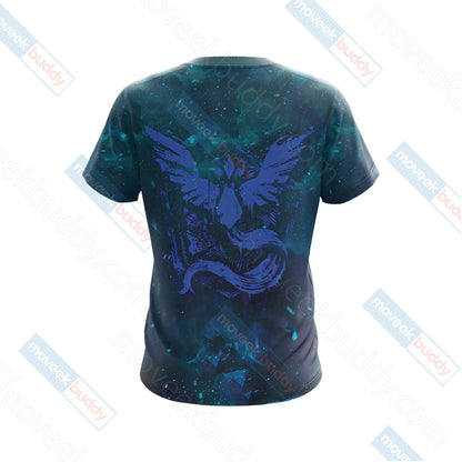 Pokemon Go -  Team Mystic New Unisex 3D T-shirt   