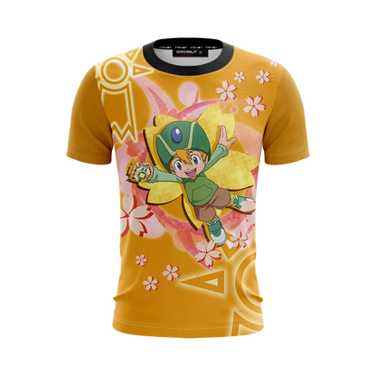 Digimon Takaishi Takeru Unisex 3D T-shirt   