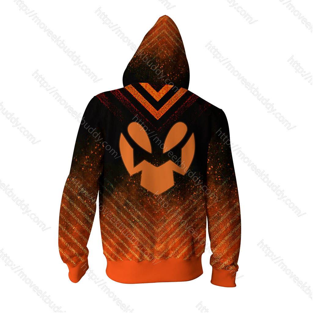 RWBY Roman Torchwick Symbol Zip Up Hoodie   