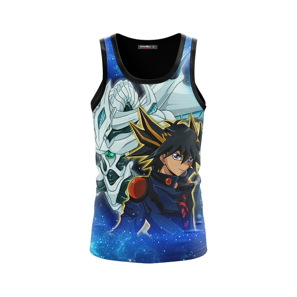 Yu-Gi-Oh! Yusei Fudo and Stardust Dragon New Version 3D Tank Top   