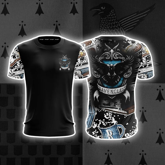 The Ravenclaw Eagle Harry Potter New Collection Unisex 3D T-shirt   