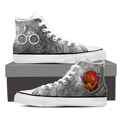 The Gryffindor Lion Harry Potter High Top Shoes SIZE 29