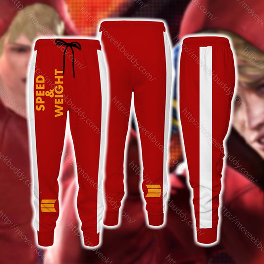 Tekken Slim Bob Cosplay Jogging Pants S  