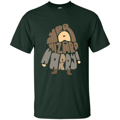 Movies T-shirt Yer A Wizard Harry Forest Green S 