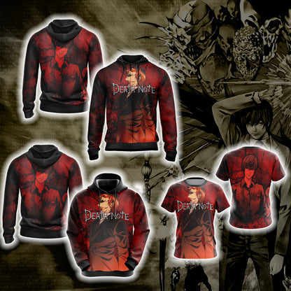 Death Note - Light Yagami Unisex 3D T-shirt   