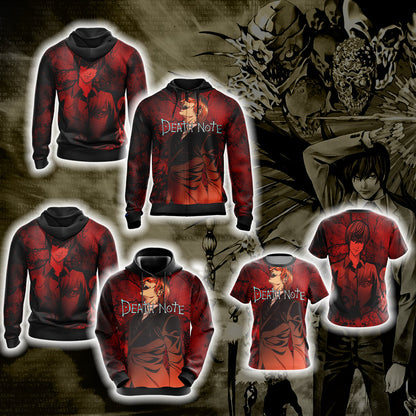 Death Note - Light Yagami Unisex 3D T-shirt   