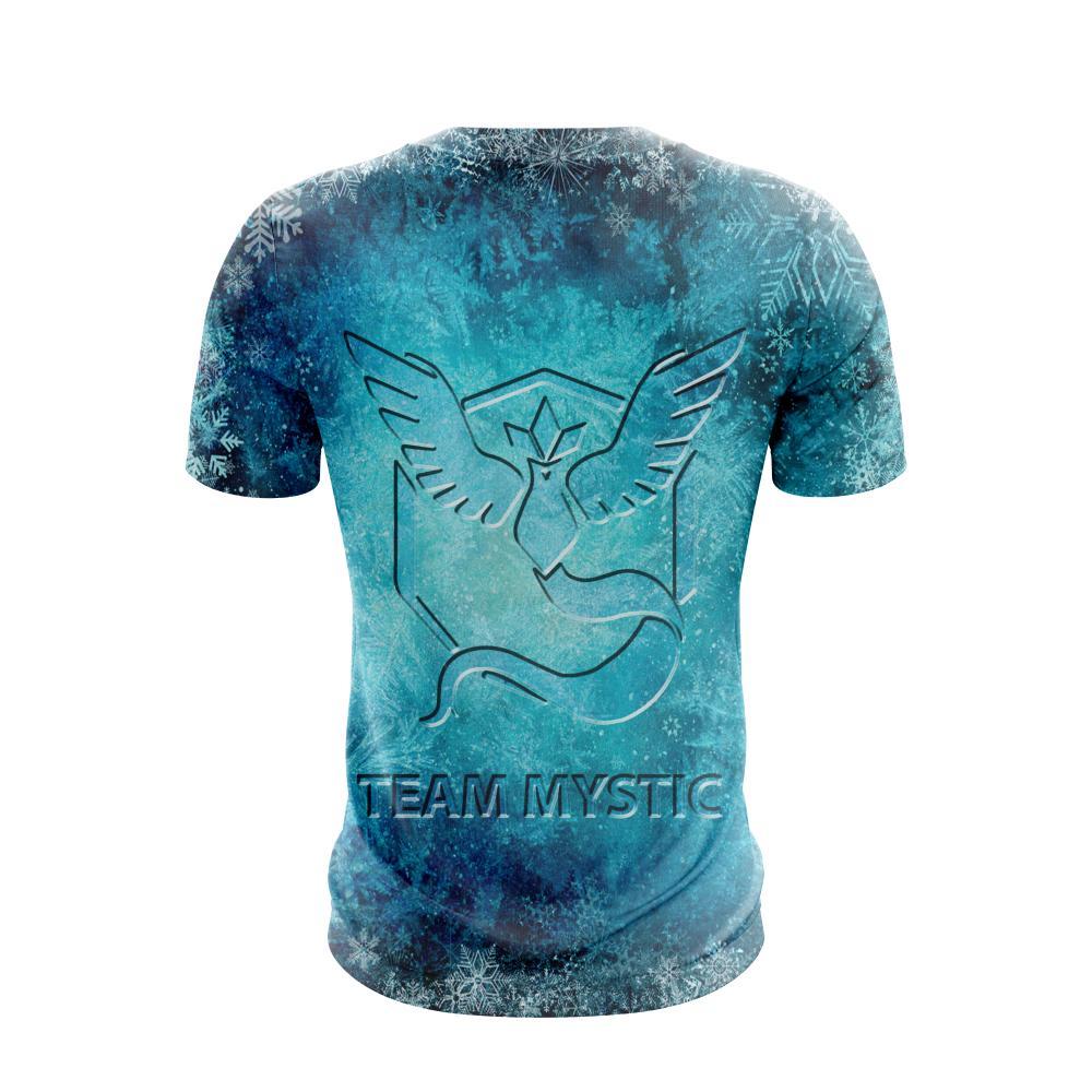 Articuno Team Mystic Pokemon Go Unisex 3D T-shirt   