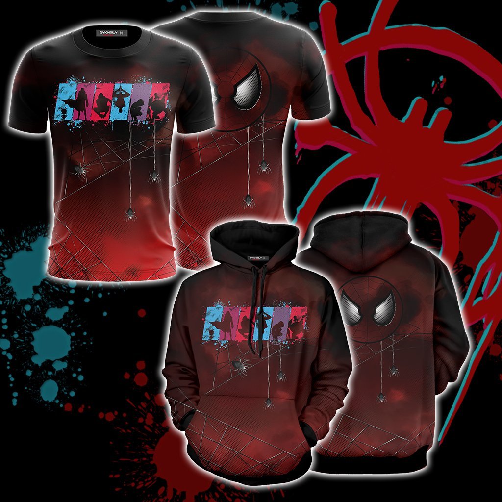 Spider-Man: Into the Spider-Verse Spider Friend Unisex 3D T-shirt   