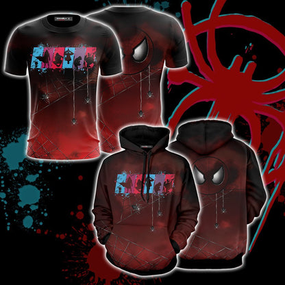 Spider-Man: Into the Spider-Verse Spider Friend Unisex 3D T-shirt   