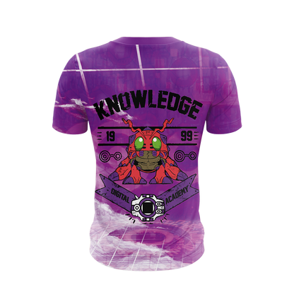Digimon New The Crest Of Knowlegde 3D T-shirt   