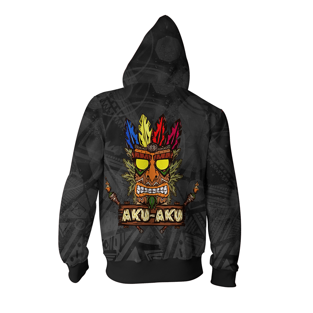Crash Bandicoot - Aku Aku Unisex 3D T-shirt   