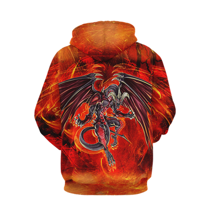 Yu-Gi-Oh! Red Dragon Archfiend  The Mark Of The Wings Unisex 3D T-shirt   