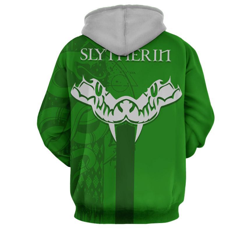Quidditch Slytherin Harry Potter Unisex 3D T-shirt   
