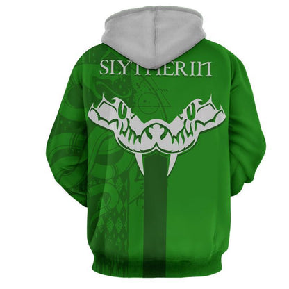 Quidditch Slytherin Harry Potter Unisex 3D T-shirt   