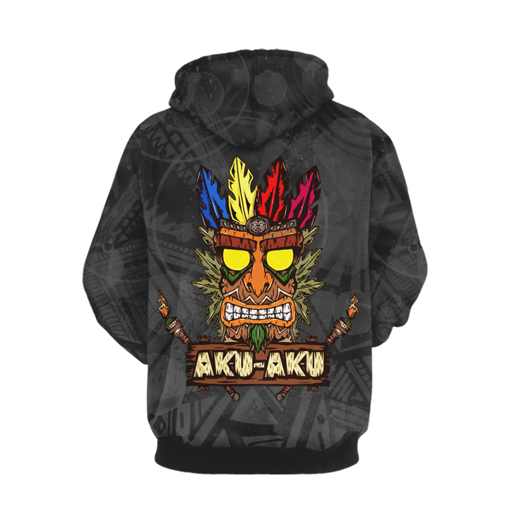 Crash Bandicoot - Aku Aku Unisex 3D T-shirt   