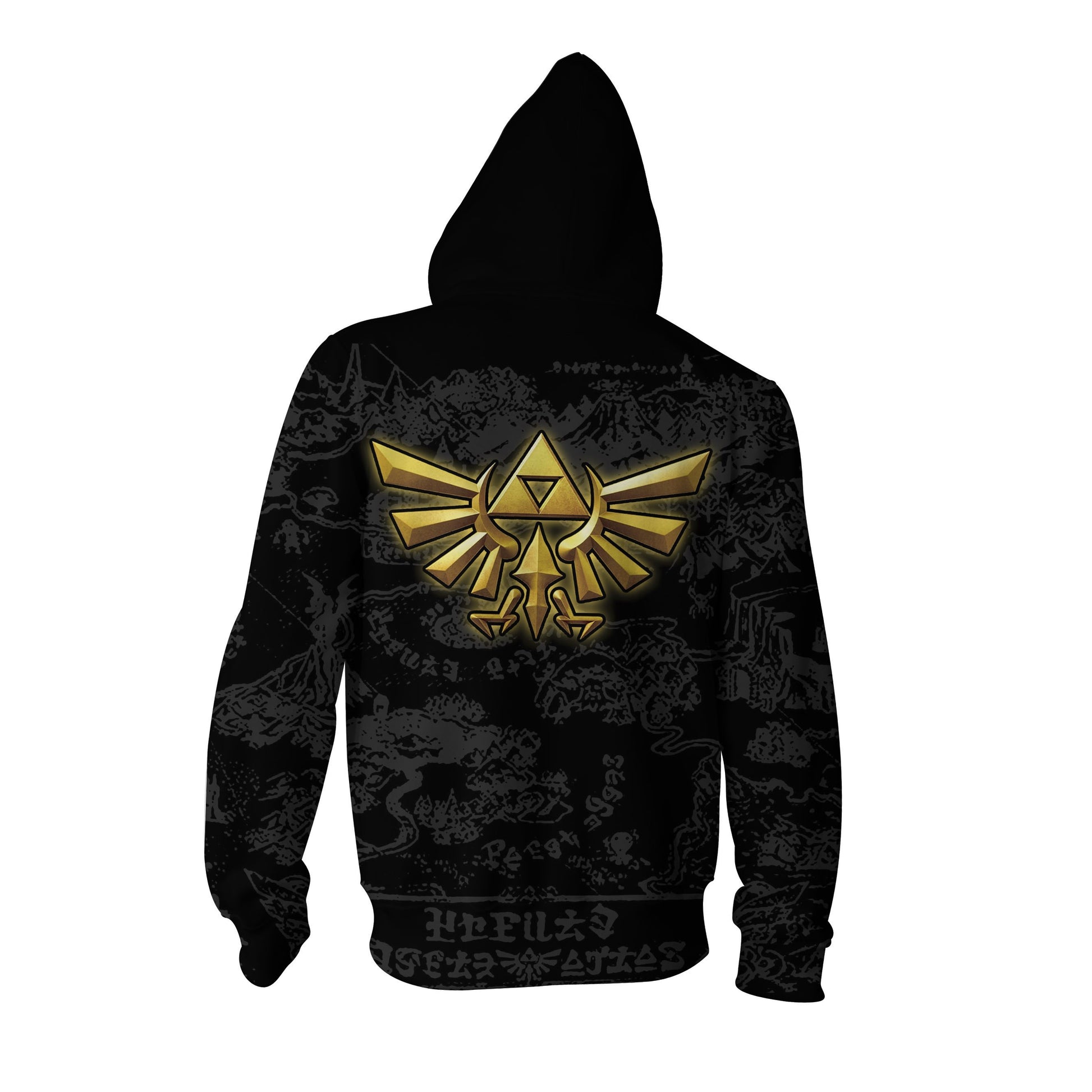 The Legend Of Zelda Zip Up Hoodie   