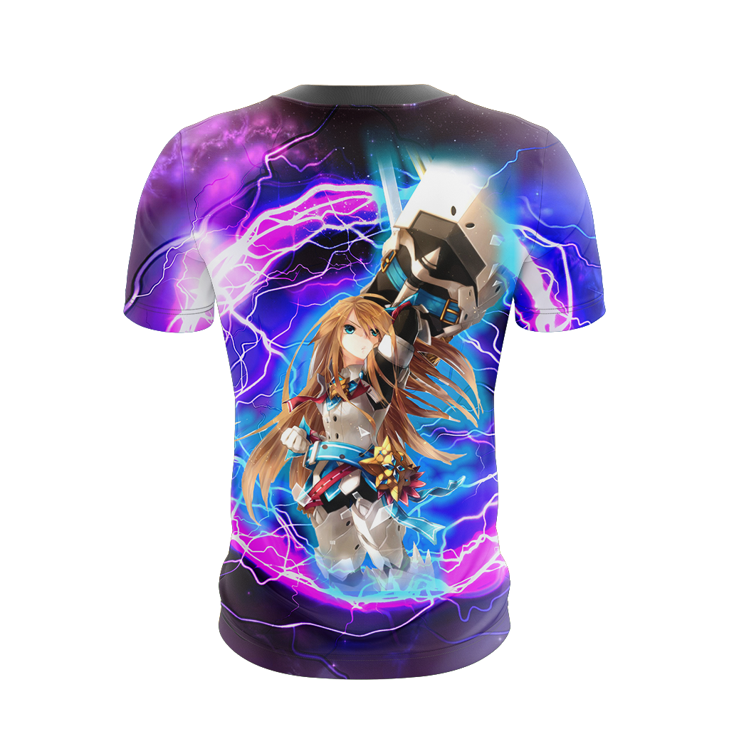 Elsword Chung Iron Paladin Unisex 3D T-shirt   