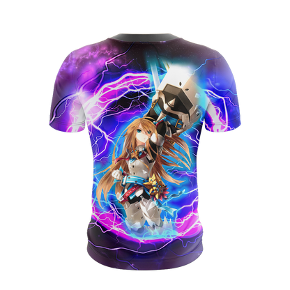 Elsword Chung Iron Paladin Unisex 3D T-shirt   