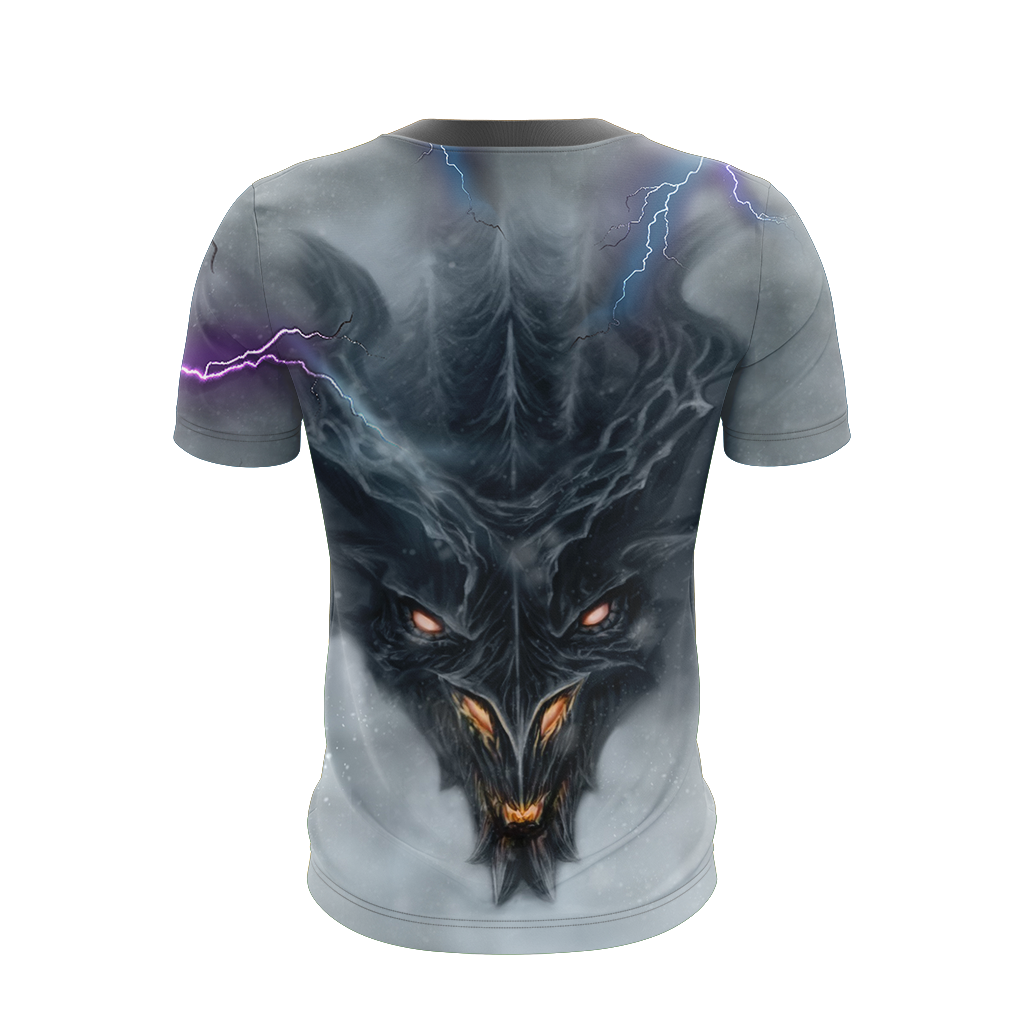 The Elder Scrolls V: Skyrim - Dragon Alduin Unisex 3D T-shirt   