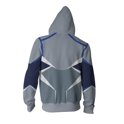 Quicksilver (Pietro Maximoff) Cosplay Zip Up Hoodie Jacket   