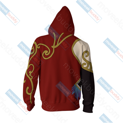 RWBY Cinder Fall Cosplay Zip Up Hoodie   