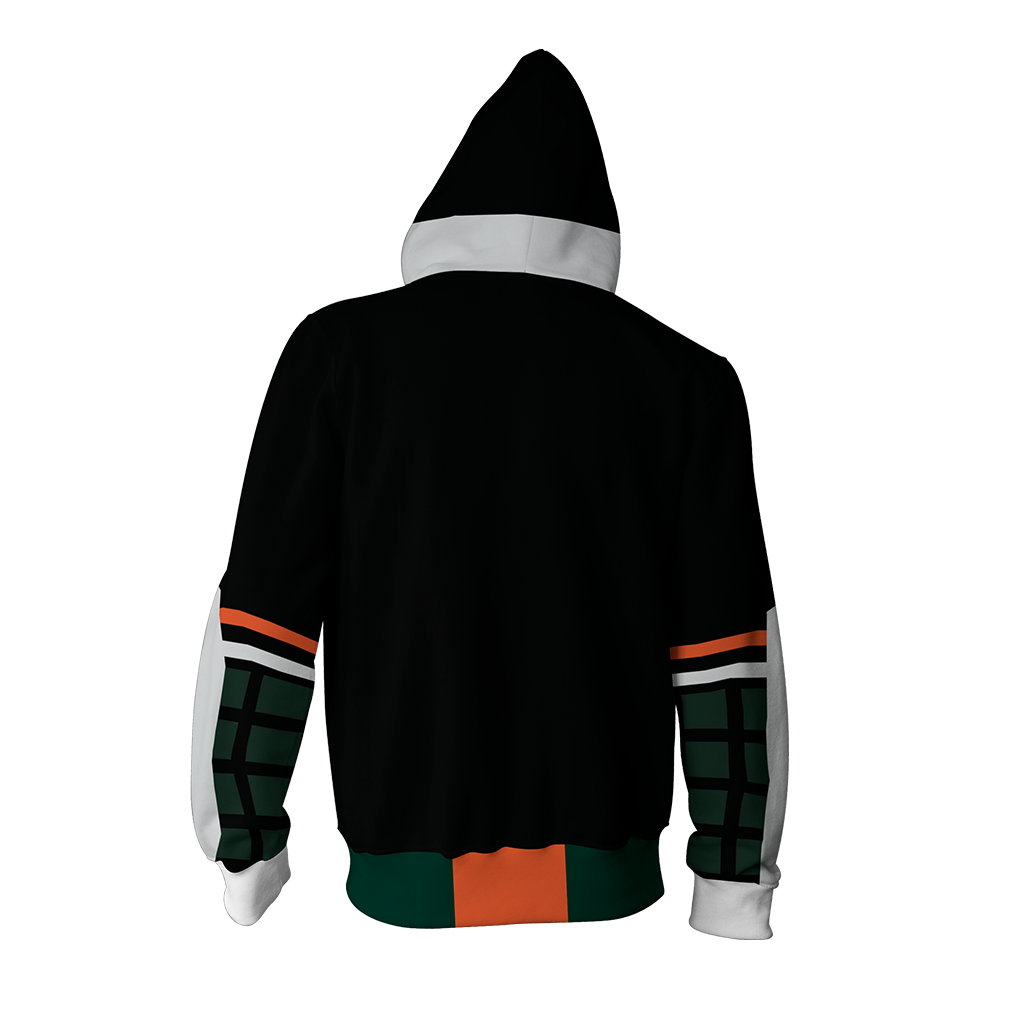 Boku No Hero Academia Katsuki Bakugou Cosplay Zip Up Hoodie Jacket   
