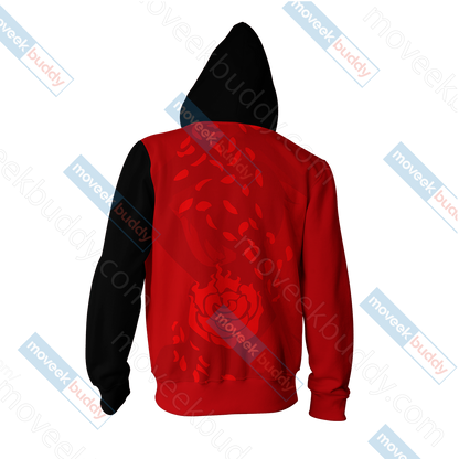 RWBY Ruby Rose Zip Up Hoodie   