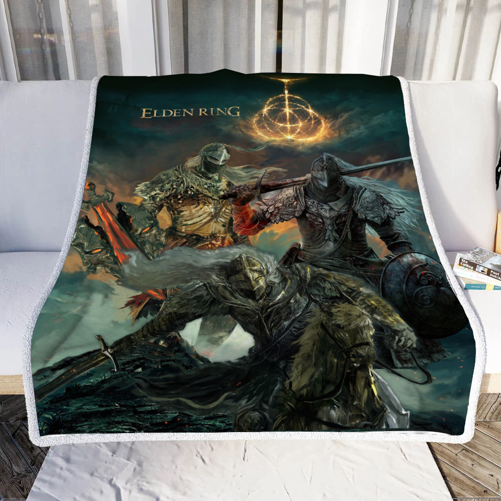 Elden Ring Video Game Throw Blanket 130cm x 150cm  