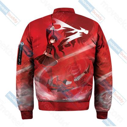 RWBY Ruby Rose Bomber Jacket   