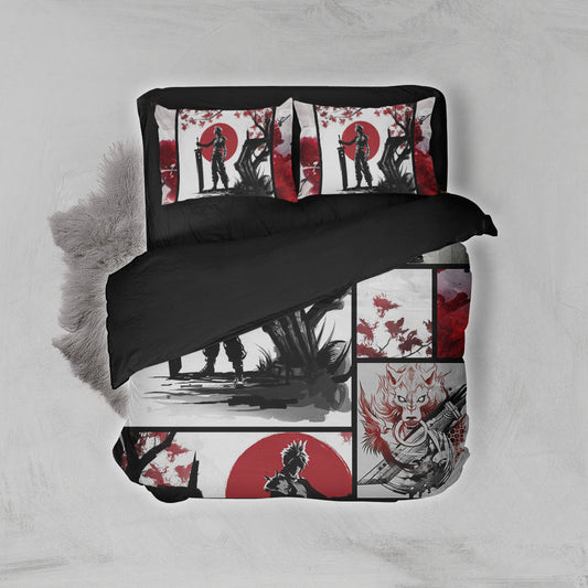 Final Fantasy 7 New 3D Bed Set Twin (3PCS)  
