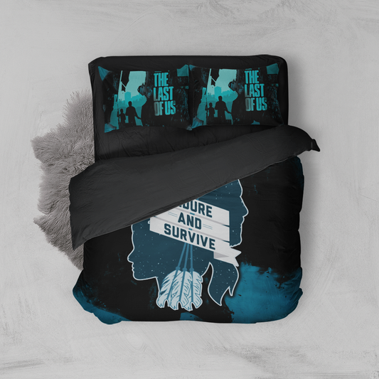 The Last Of Us - Endure and Survive 3D Bed Set Twin (3PCS)  