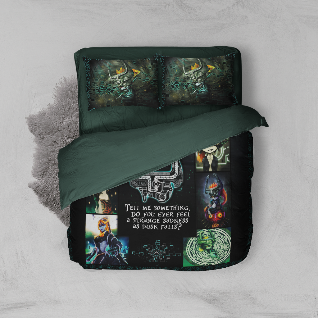 The Legend Of Zelda Midna 3D Bed Set Twin (3PCS)  