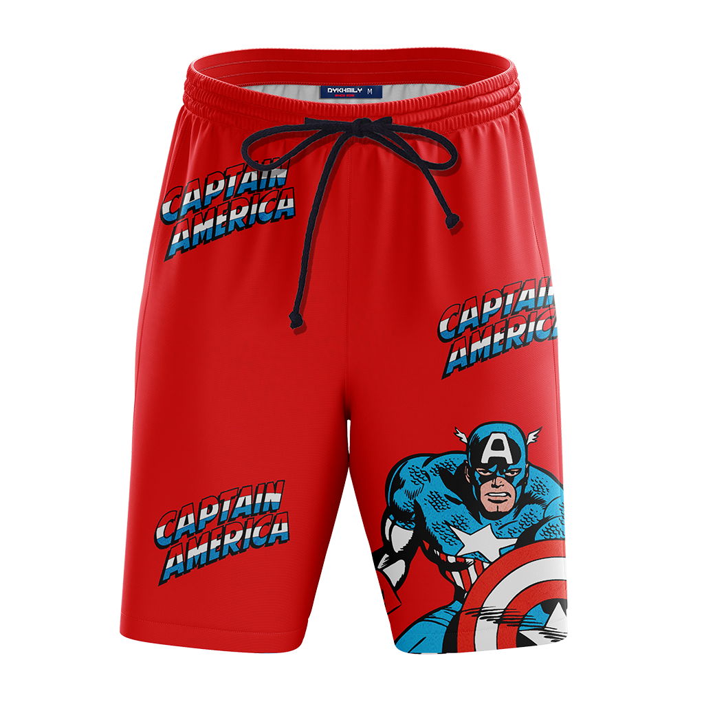 Captain America New Collection Beach Short   