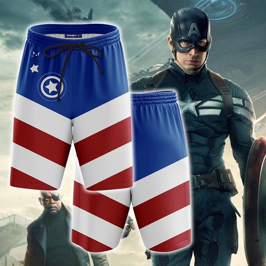 Captain America New Collection Beach Short S Version 1 