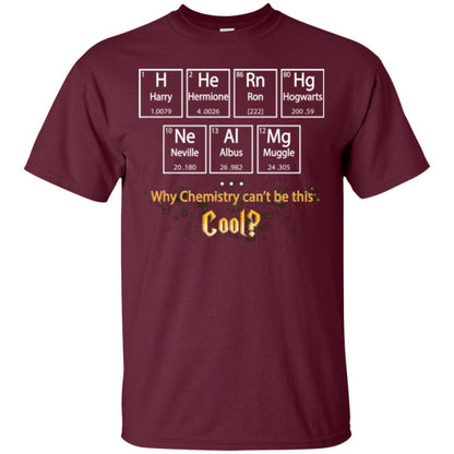 Why Chemistry Can_t Be This Cool Harry Potter Element Movie T-shirt Maroon S 