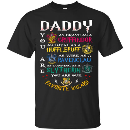 Daddy Our  Favorite Wizard Harry Potter Fan T-shirt Black S 