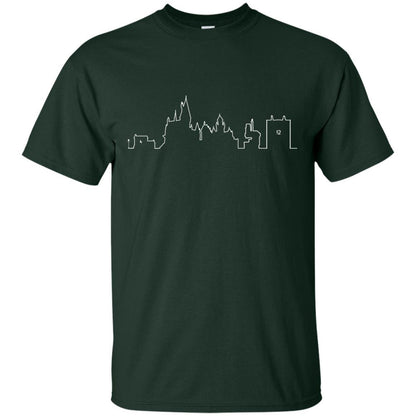 Hogwarts School Harry Potter Fan T-shirt Forest S 
