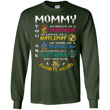 Mommy Our  Favorite Wizard Harry Potter Fan T-shirt Forest Green S 