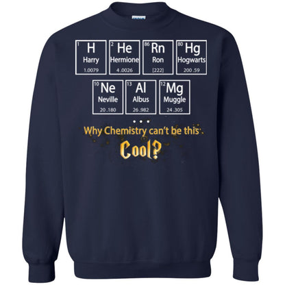 Why Chemistry Can_t Be This Cool Harry Potter Element Movie T-shirt Navy S 