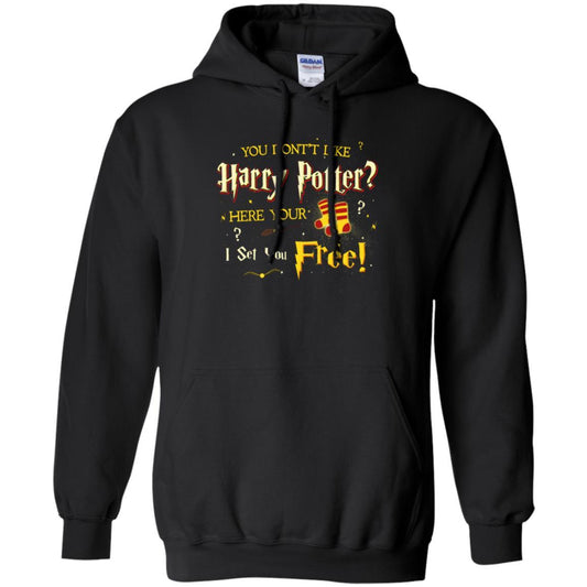 You Don_t Like Harry Potter Here Your I Set You Free Movie T-shirt Black S 
