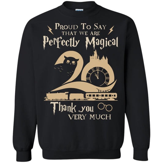 Proud To Say That We Are Perfectly Magical  Thank You Very Much Harry Potter Fan T-shirt Black S 