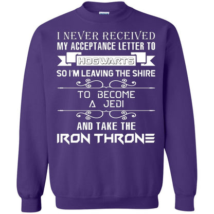 I Never Received My Acceptance Letter To Hogwarts Harry Potter Fan T-shirt